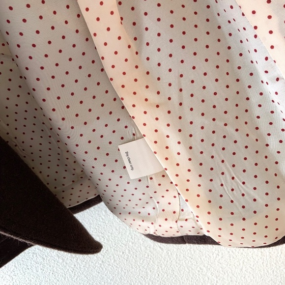 LIKE NEW! J Crew Wool Blazer Cropped Brown Womens Size Small - Picture 5 of 7